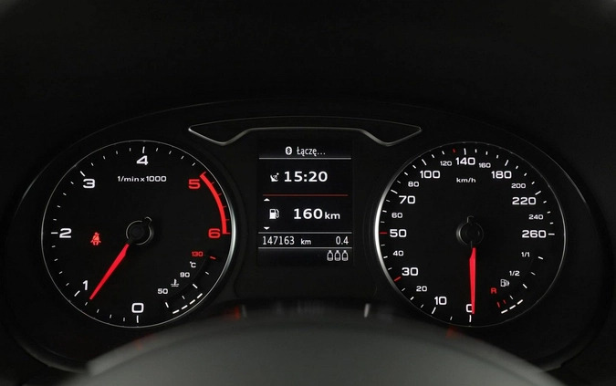Audi A3 cena 62600 przebieg: 147127, rok produkcji 2014 z Suraż małe 301